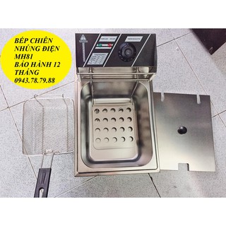 [ẢNH THẬT] BẾP CHIÊN NHÚNG ĐIỆN- BẾP CHIÊN GÀ RÁN, KHOAI TÂY DUNG TÍCH 6 LÍT