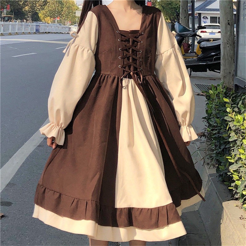 ⭐0412⭐Sweet Japanese style Navy Ao Dai for women