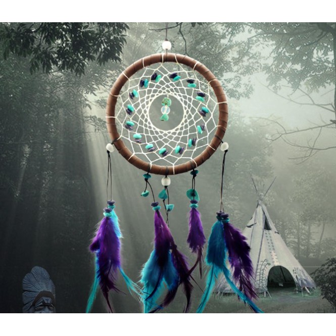 BN47 - Phụ kiện treo trang trí Dream Catcher XR050