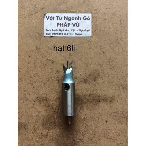 Mũi Khoan Hạt Vòng Đeo Tay - 6li cốt 10 - Ngành Gỗ