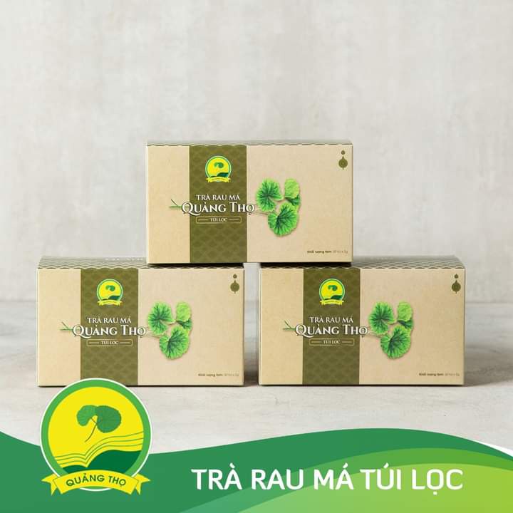 Trà Rau Má Quảng Thọ dạng túi lọc - Thanh nhiệt, mát gan, giải độc, cải thiện trí nhớ