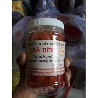 Mắm Huế( cà, đu đủ,ớt) ngon mê ly 500gr