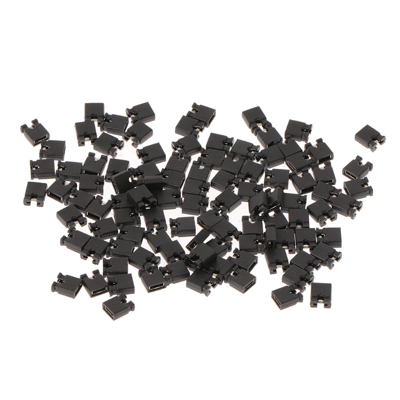 Set 100 Nắp Đậy Ổ Cứng 2.54mm Tiêu Chuẩn