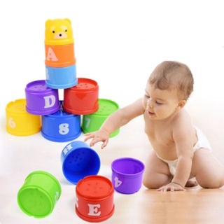 Đồ chơi xếp cốc nhựa