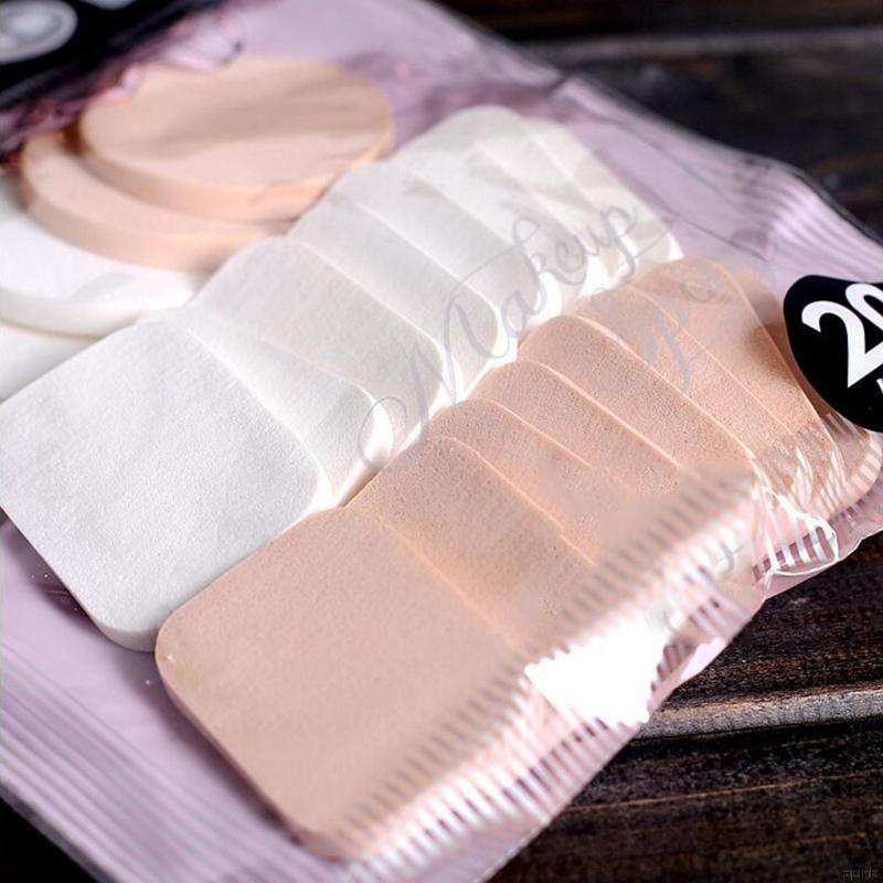 20 Mút trang điểm có thể sử dụng dạng khô và ướt tiện lợi chuyên dùng