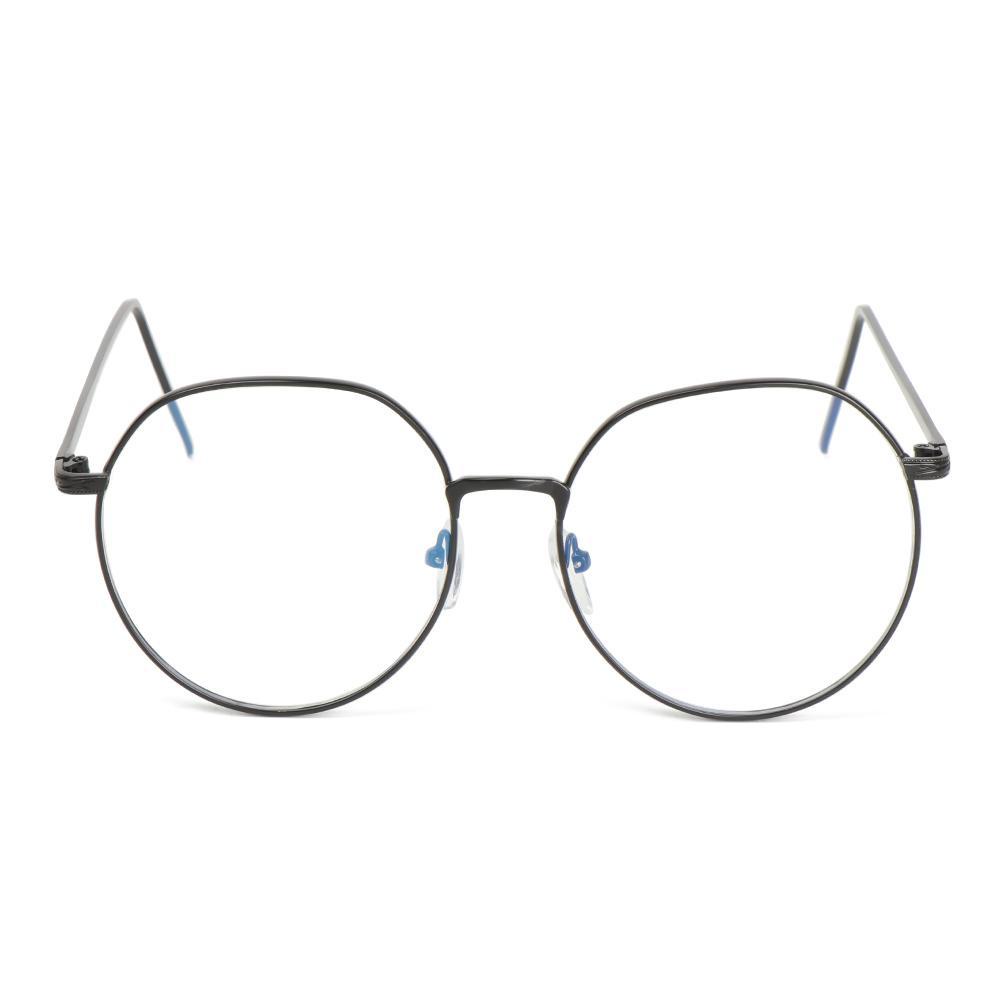 Mắt Kính Gọng Kim Loại Siêu Nhẹ Hình Tròn Cho Nam Nữ