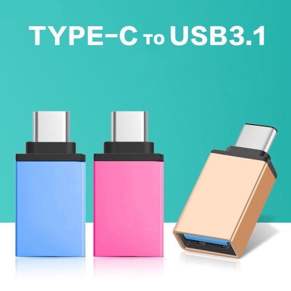 USB-C Type C 3.1 Male to USB 3.0 Type A Female Adapter Sync Data Hub OTG