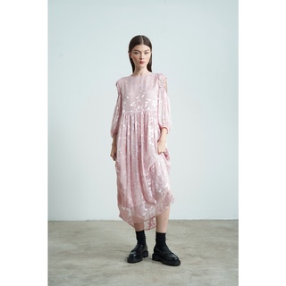 Đầm babydoll lụa cách điệu KHÂU BY CQ Jollie