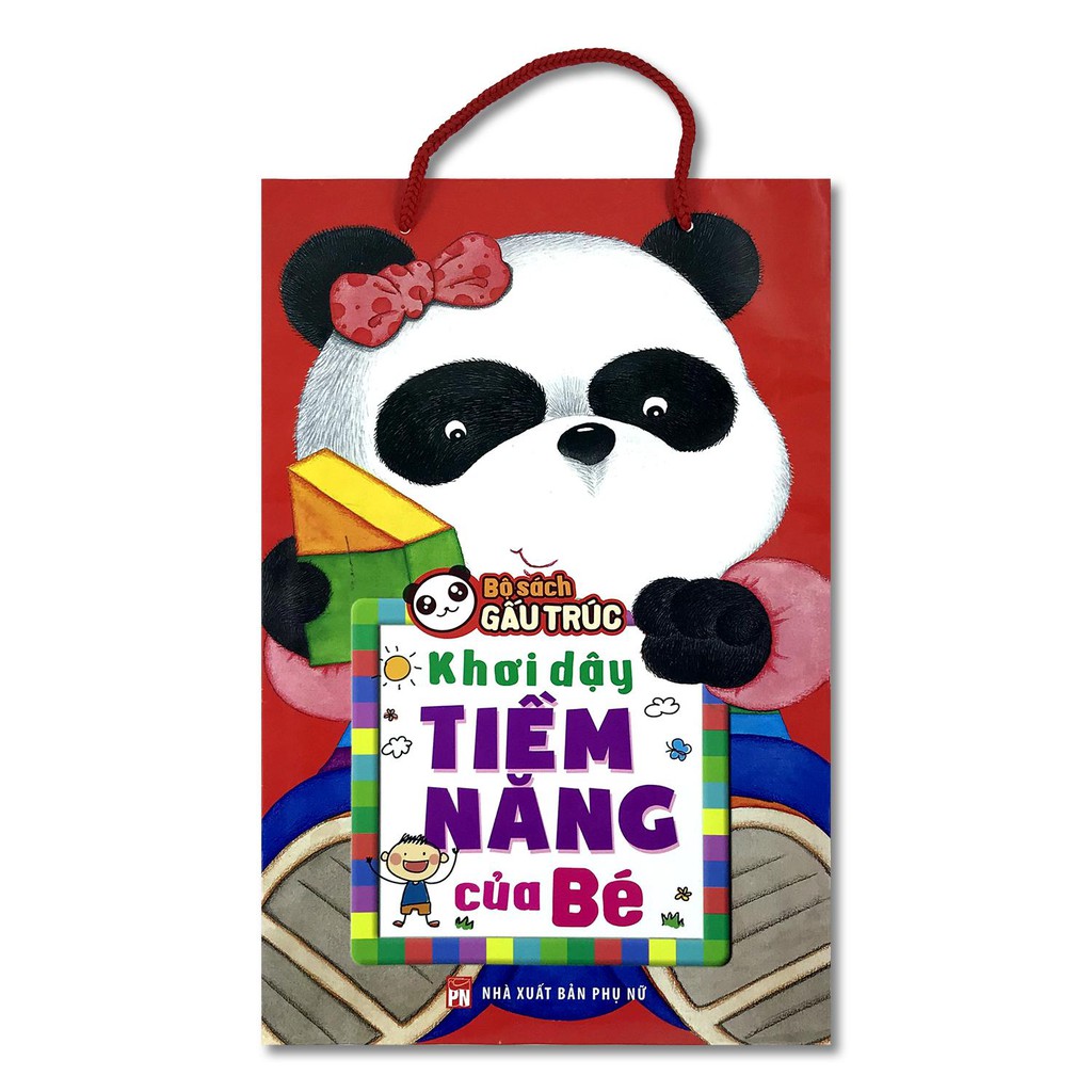 Sách - Bộ sách Gấu Trúc - Khơi dậy tiềm năng của bé (bộ 6q)