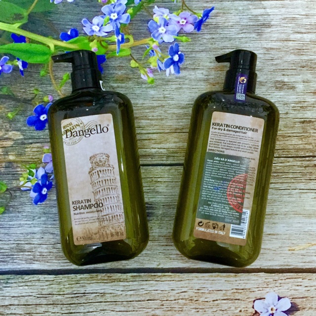 Cặp dầu gội dầu xả phục hồi siêu mềm mượt dangelo 500ml | BigBuy360 - bigbuy360.vn