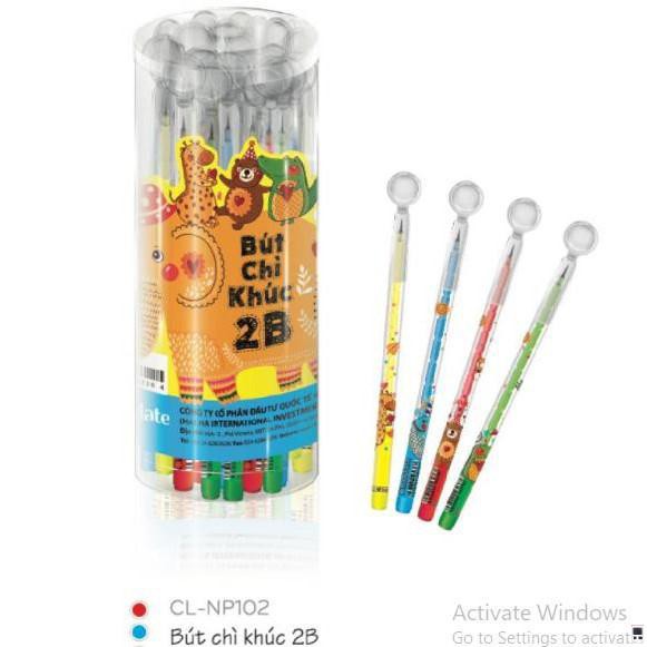 Bút chì khúc kính lúp 2B CLASSMATE CL-NP102 [Đồ dùng học sinh Classmate)