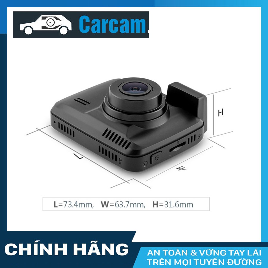 Camera hành trình ô tô W8 Carcam Wifi GPS 4K + thẻ nhớ 32GB class 10 | BigBuy360 - bigbuy360.vn
