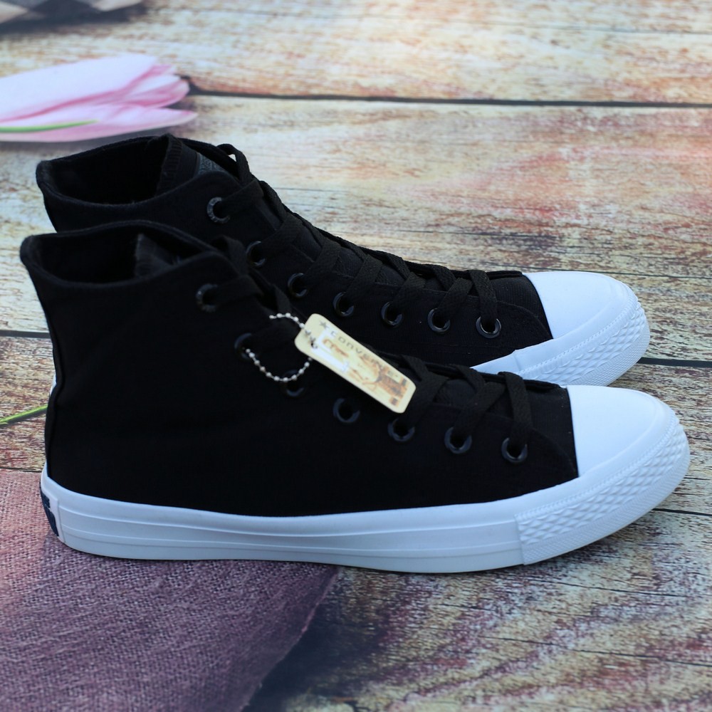 Giày Sneaker Chuck 2 Nam Cổ Cao Đen | BigBuy360 - bigbuy360.vn