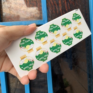 20 Tem Dán Trung Thu - Lồng đèn thỏ