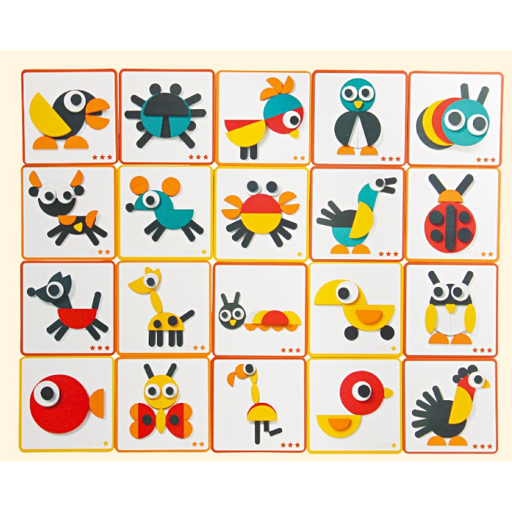 Xếp hình gỗ Montessori Fun Jigsaw Puzzle