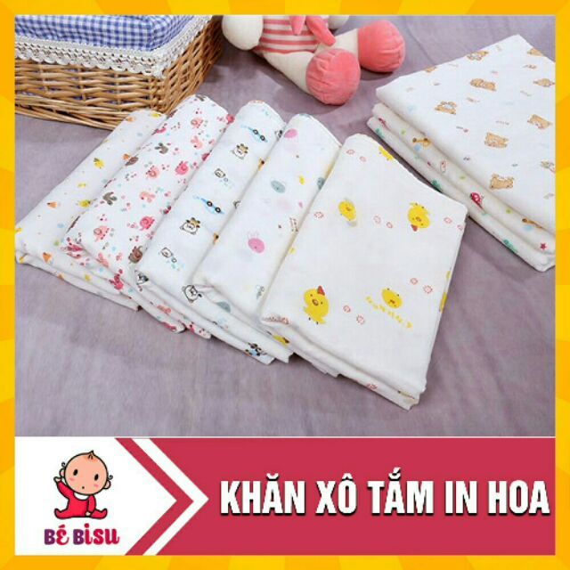 Khăn tắm xuất nhật cho bé