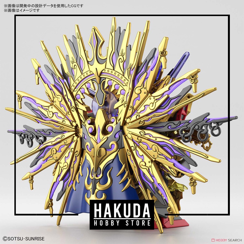 Mô hình SDWH SD Qiongqi Strike Freedom Gundam - Chính hãng Bandai Nhật Bản