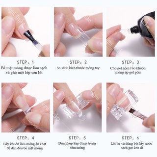 Kẹp móng tay up gel gôm