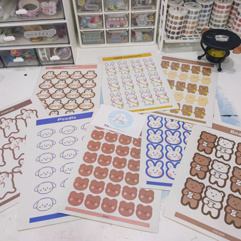 Tấm sticker đáng iu ❤