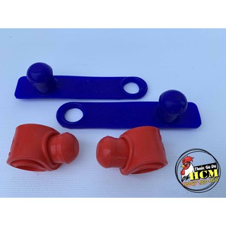 Bịt Cựa Xổ Gà Nòi - Tre Giá Rẻ (Một Bộ 4 Cái) Mềm Dẻo Hàng Nhập Khẩu Của Mỹ