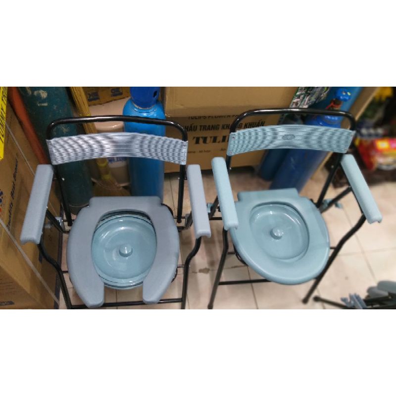 Ghế Bô Vệ Sinh Giá Rẻ Cho Người Già, Bà Bầu Mang Thai Nhãn Hiệu Lucass Gấp Gọn G9A