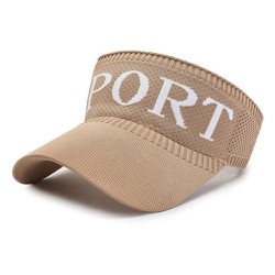 Mũ lưỡi trai hở đầu ,nón kết hở nóc dệt chữ Sport phong cách Hàn Quốc nổi bật đủ màu chuyên buôn