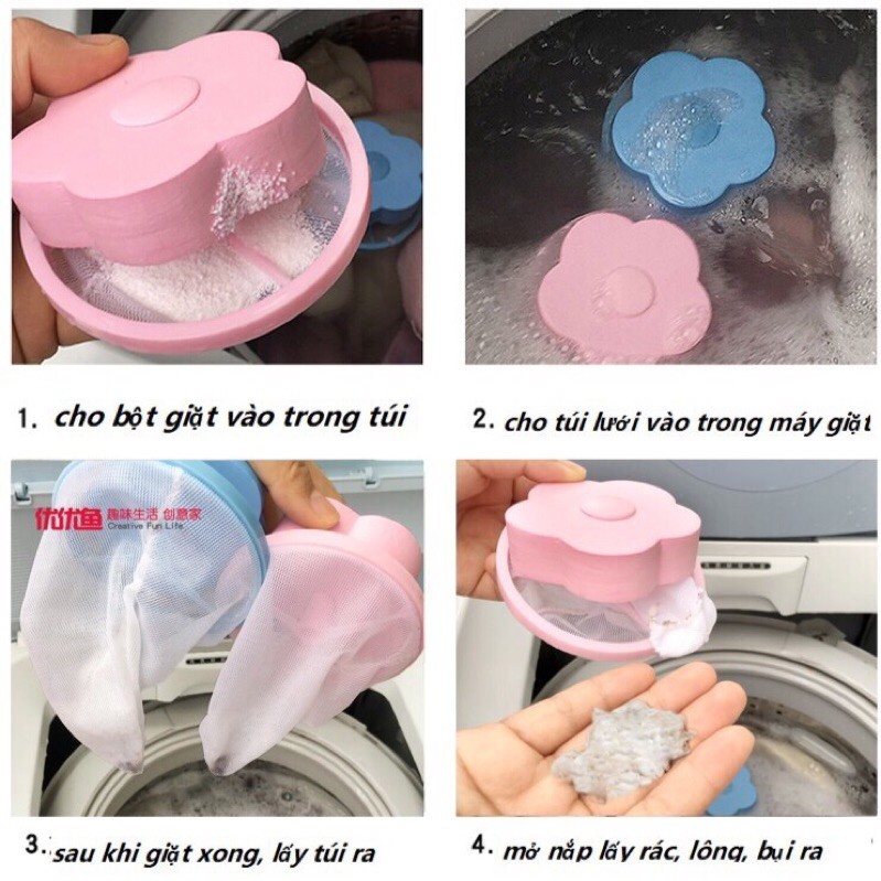 Túi lọc rác cho máy giặt