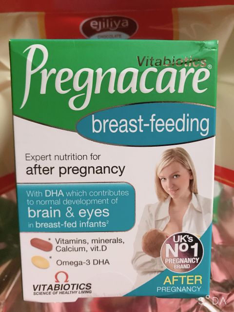 Vitamin PREGNACARE BREASTFEEDING Bổ Sung Chất Cho Sữa nhungnho298