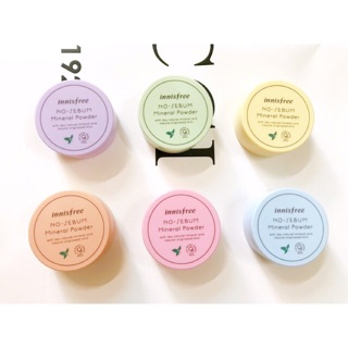 🌈[CHỌN MÀU]Phấn khoáng kiềm dầu INNISFREE No Sebum Mineral version Nhiều màu - Hàn Quốc🌈