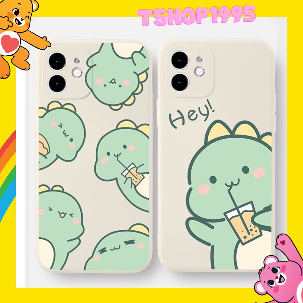 Ốp lưng IPHONE dẻo cạnh vuông 6/6plus/6s/6splus/7/7plus/8/8plus/x/xr/xs/11/12/13/pro/max/plus/promax mẫu KHỦNG LONG