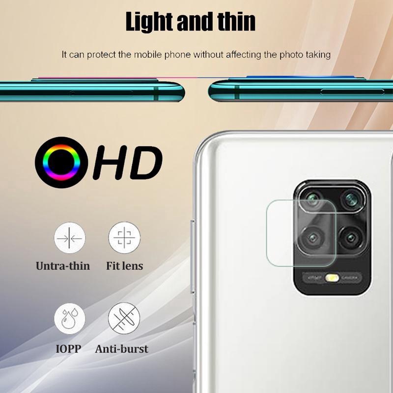 Kính Cường Lực 2 Trong 1 Bảo Vệ Camera Cho Xiaomi Redmi Note 9s 9 Pro Max