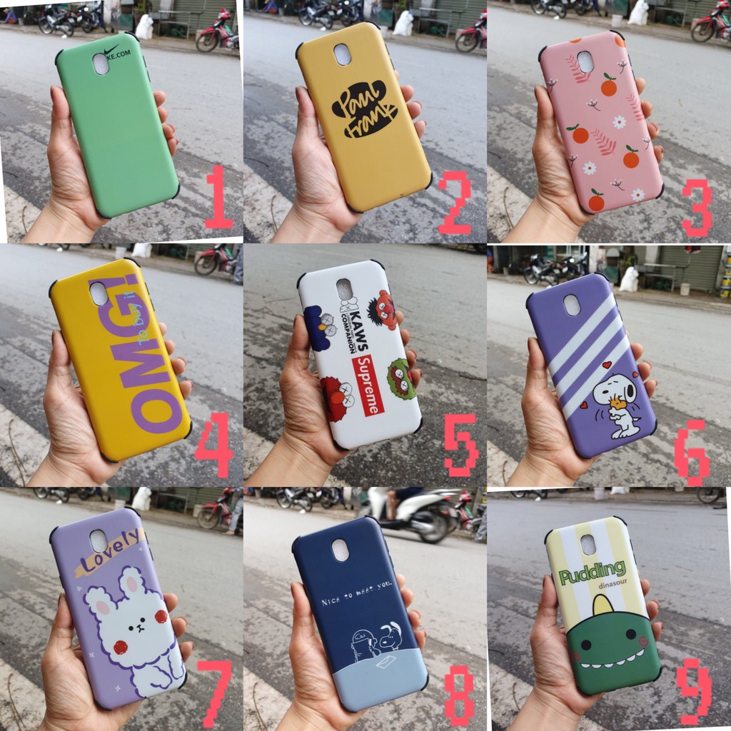 Samsung Galaxy J7pro / J730 _ Ốp Lưng phôi mịn hàn quốc Chống Sốc 4 cạnh in hình siêu đẹp cho J7 pro / J730