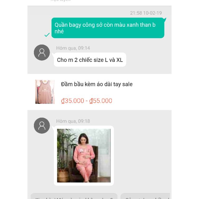 Combo khách chọn