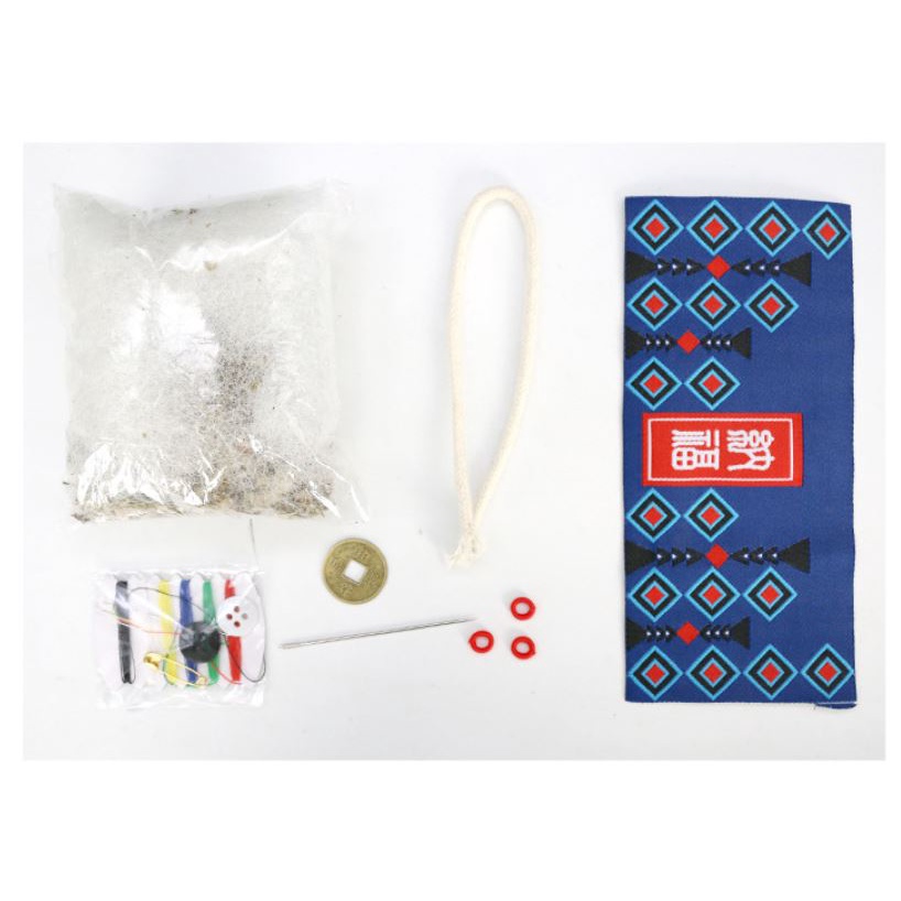 Bộ Kit DIY Tự Làm Túi Thổ Cẩm Hương Thảo Dược hoa văn ngẫu nhiên