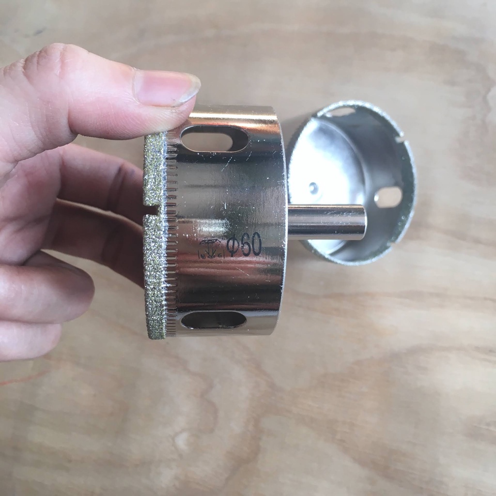 Mũi khoan kính phi 60mm