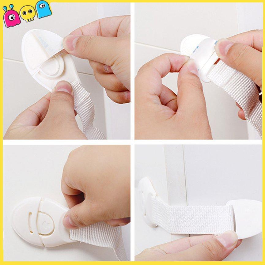 Dây Khóa Gài Tủ Lạnh/Ngăn Kéo Tủ Bảo Vệ An Toàn Cho Bé | BigBuy360 - bigbuy360.vn
