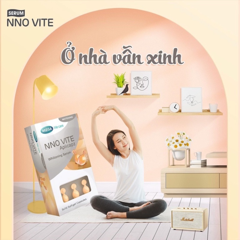 [Chính hãng] SERUM DƯỠNG TRẮNG NNO VITE - Hộp 30 viên Chính Hãng  Date mới