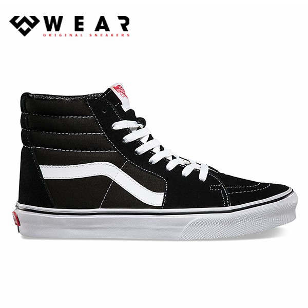 Giày Sneaker Unisex Vans Sk8 Hi Black White - VN000D5IB8C