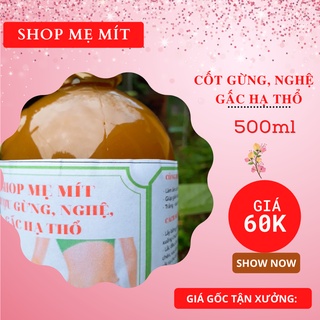 500ml cốt gừng nghệ hạt gấc hạ thổ