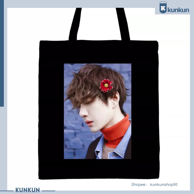 Túi tote in hình Ma Đạo Tổ Sư - Trần Tình Lệnh, Tiêu Chiến, Vương Nhất Bác Lam Vong Cơ