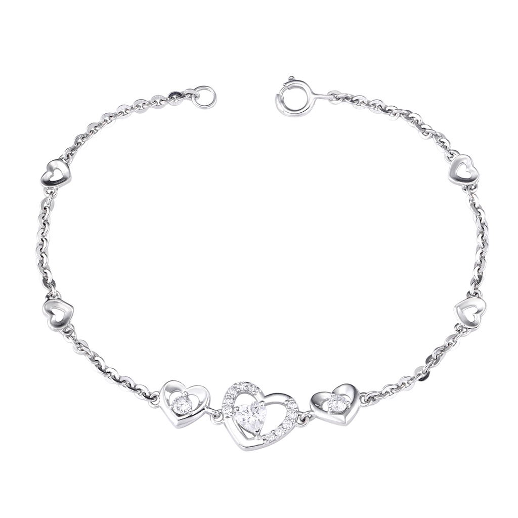 Lắc tay bạc đính đá CZ PNJSilver XMXMK000033