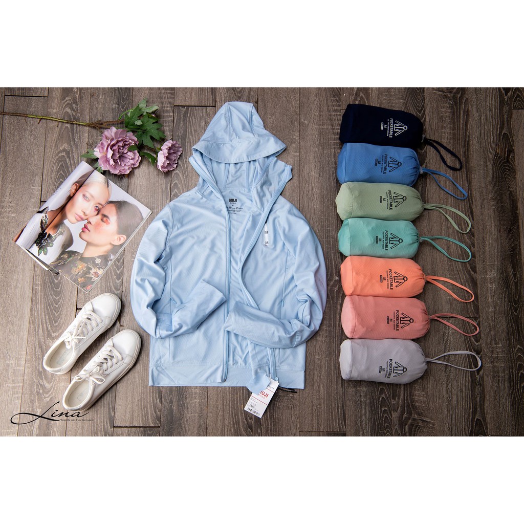 Áo Chống Nắng Thun Lạnh 2 Lớp Dáng Ngắn GU Mẫu Mới 2021 Xuất Dư - Chất Cao Cấp (Chống tia UV, làm mát, khử mùi hôi) | BigBuy360 - bigbuy360.vn