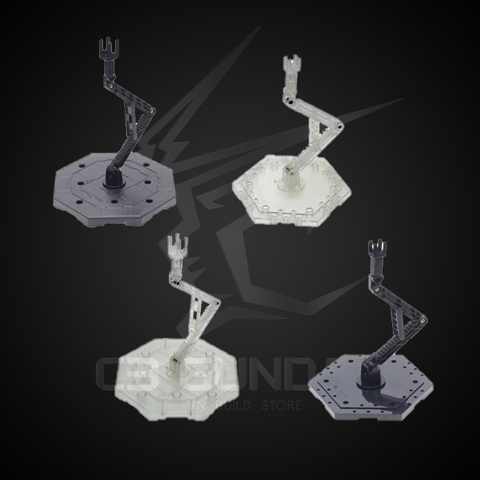 PHỤ KIỆN MÔ HÌNH LẮP RÁP BASE SHF CLEAR TAIWAN - ĐẾ MÔ HÌNH GUNDAM HG RG MG