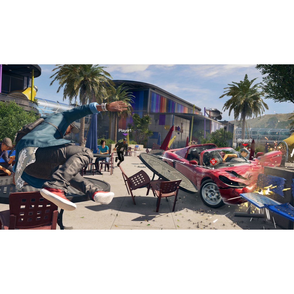 Đĩa game Watch Dogs 2 dành cho máy PS4