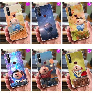 Ốp lưng Vivo V15 (Ốp Dẻo) - Bộ Hình Heo Cực Kỳ Dễ Thương