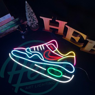 Đèn Neon Sign Sneaker (hình đôi giày)