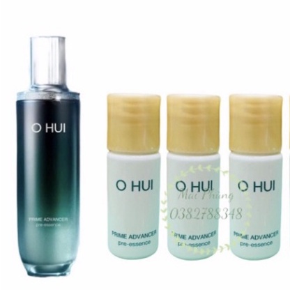 [5ml] chai tinh chất nước thần ohui xanh dưỡng trắng căng bóng và chống lão hóa - Ohui Prime Pre-essence