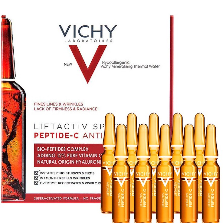 Tinh Chất Vichy Peptide-C Ampoule phục hồi da và chống lão hoá (Web Vichy Trung)