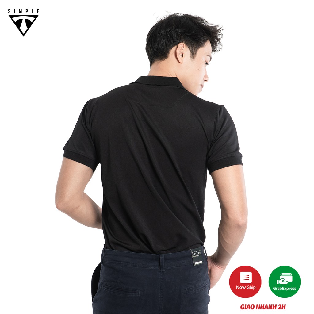 Áo Thun Polo Nam ngắn tay TSIMPLE cổ bẻ vải cá sấu cotton cao cấp xuất xịn chuẩn form logo thêu ACT