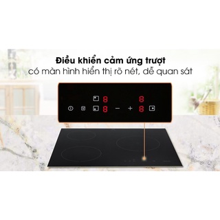 [HÀNG CHÍNH HÃNG]Bếp từ 3 vùng nấu lắp âm Electrolux E6203IOK